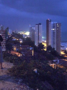 Nachtbild Küstenstraße Natal