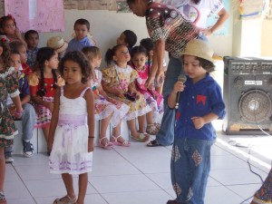 Bild aus dem Kindergarten des Centro Sócio