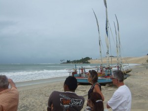 Bild am Strand von Genipabu