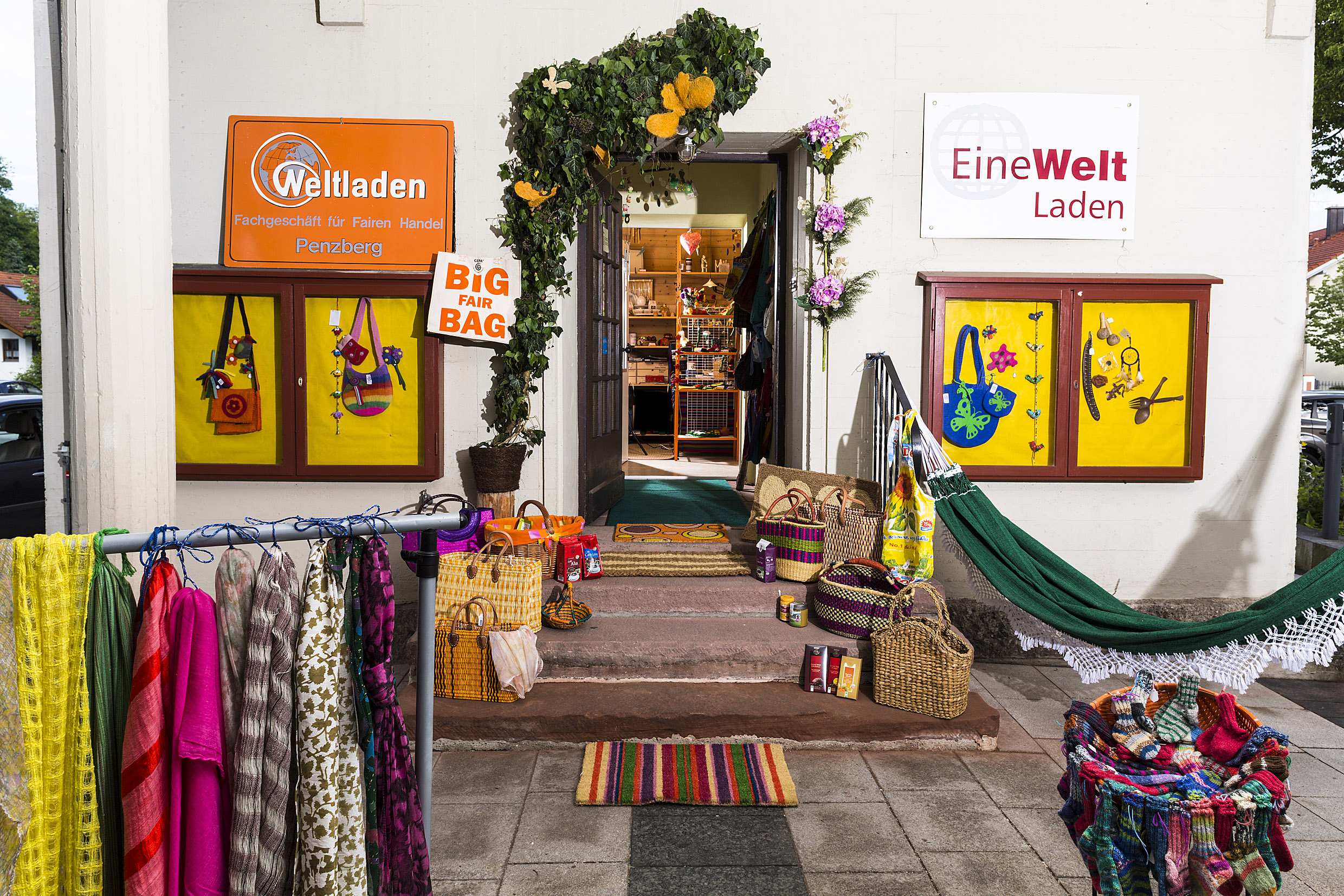 Der (Eine-) Welt-Laden in Penzberg (© Archiv FrKr ML)