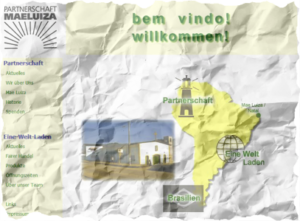 Screenshot der alten Homepage des Freundeskreis ML