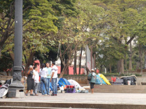 Platz vor der Kathedrale von São Paulo
