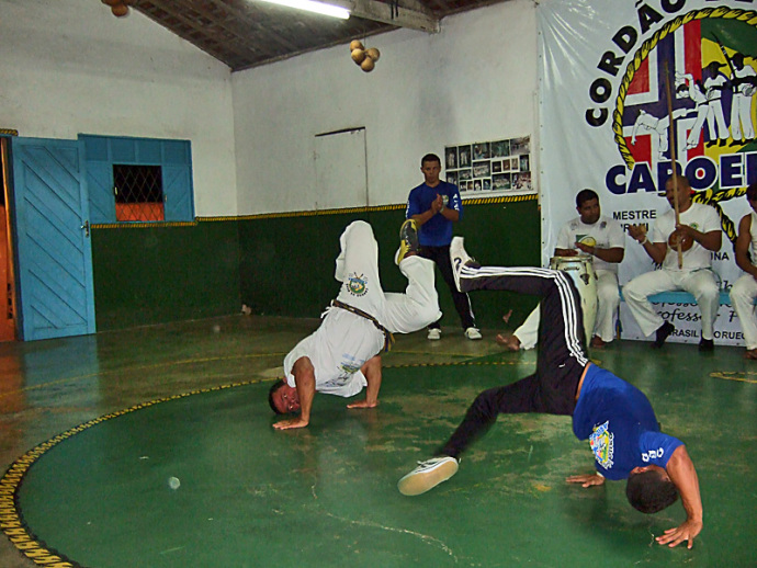 © Gerhard / FrKr ML Bild vom Capoeira-Kampf-Tanz