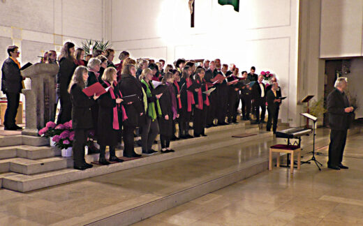 Der Gemeinschaftschor zum Finale © G. Klose / FrKr ML